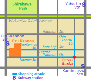 Map of Osu