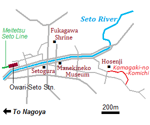 Map of Seto