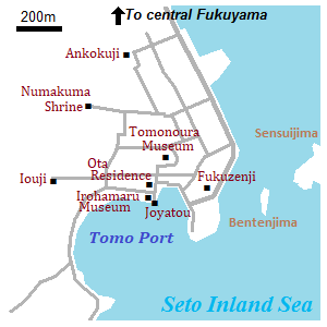 Map of Tomonoura