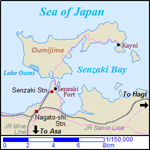 Map of Oumijima