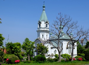 The Orthodox Church in Hakodate city built in 1917