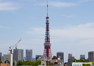 Tokyo Tower built in 1958