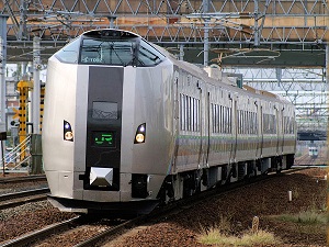 Limited Express Kamui from Sapporo to Asahikawa
