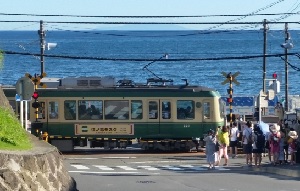 Enoden and Sagami Bay