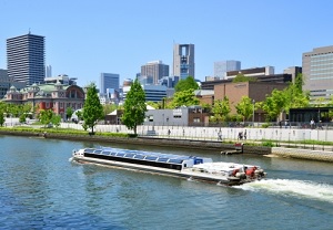 Water Bus in Osaka