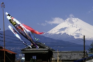 Koinobori (carp streamer) for Children's Day