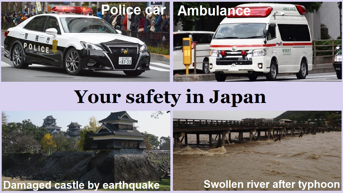 Your safety while traveling in Japan