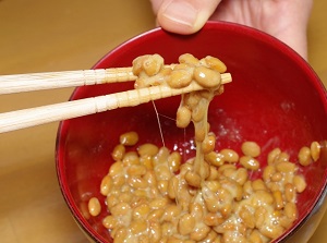 Stirred Natto