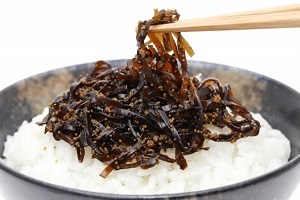 Tsukudani of Konbu