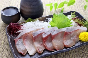 Sashimi of Buri