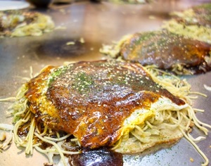 Hiroshima-style Okonomiyaki