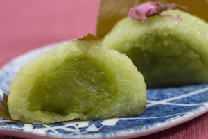 Uguisu-an in Japanese cake