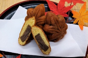 Momiji-manju in Hiroshima