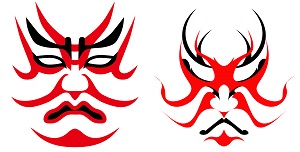 Various Kumadori makeups