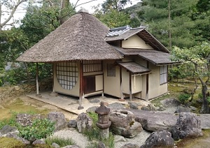 An old tea room in Kodaiji temple in Kyoto