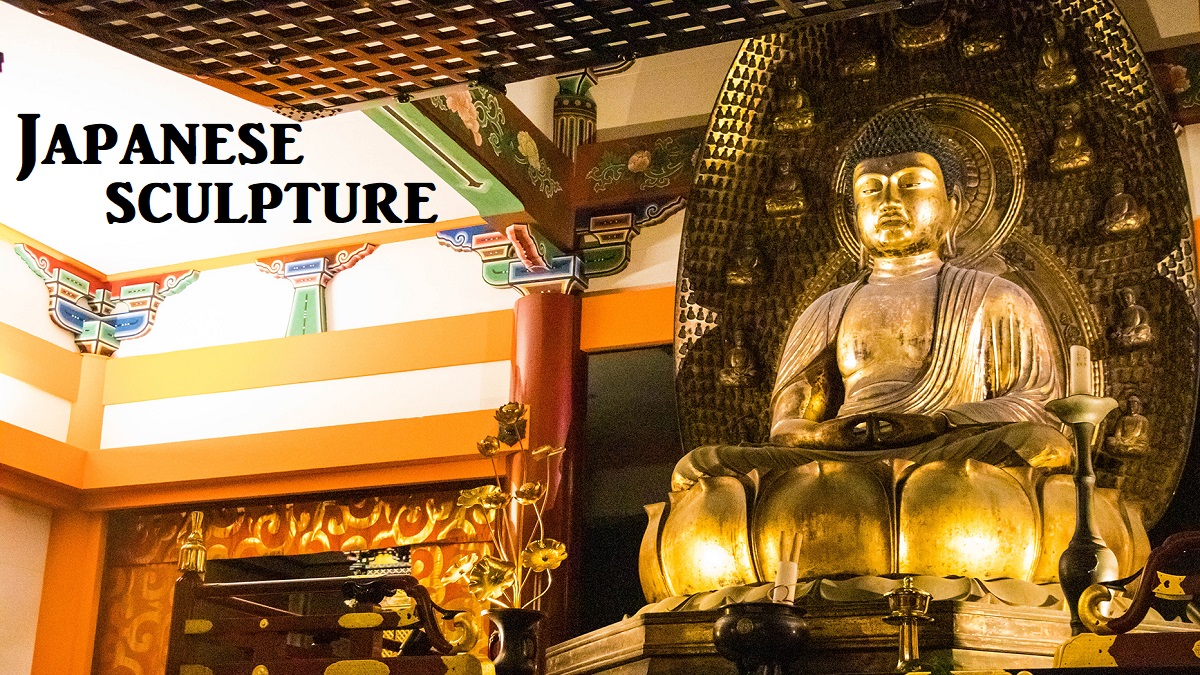 Japanese sculpture, Buddha statue in Kiyomizudera in Kyoto