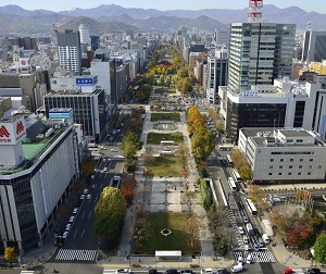 Odori Park in Sapporo