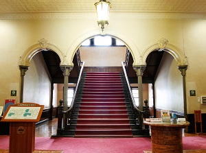 Entrance hall of Former Hokkaido government office building