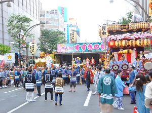 Sapporo Summer Festival in Susukino