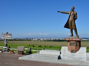 Statue of Dr.Clark on Hitsujigaoka hill