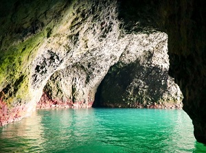 Blue Cave of Otamoi coast