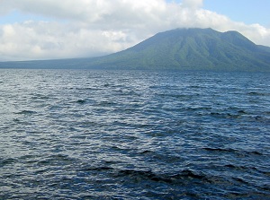 Lake Shikotsu and Mt.Eniwa