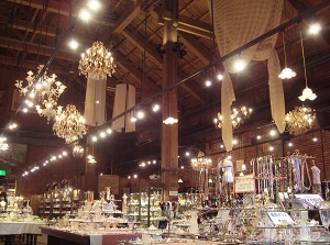 A shop in Kanemori Red Brick Warehouse