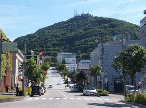 Hakodateyama and Hachiman-zaka