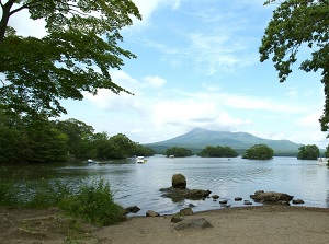 Small islands in Onuma