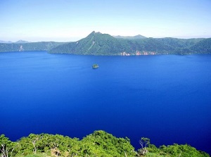 Lake Mashu from the 3rd Observatory