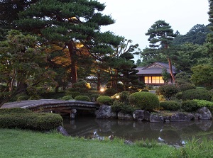 Japanese garden in Fujita Memorial Garden