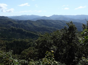 View from Tsugaru mountain pass