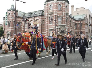 Chagu-chagu Umako going to Morioka Hachimanguu