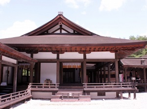 A mansion in Fujiwara Heritage Park