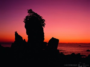 Sunrise at Sanno-iwa