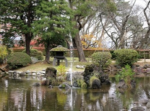 Japanese garden in Senshu Park