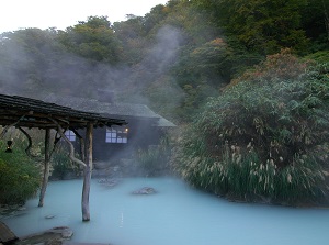 Open-air bath of Tsurunoyu