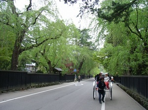 Street of Samurai town in Kakunodate