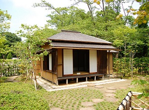 Tea house in Sendai City Museum