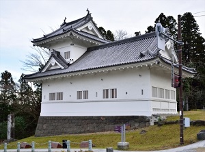 Rebuilt turret of Sendai Castle