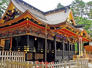 Main shrine of Osaki-Hachimangu