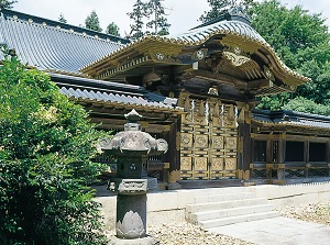 Gate to Main shrine of Toshogu