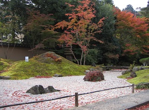 A Japanese garden in Entsuin
