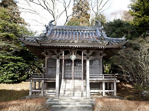 Bentendo temple in Fukuura Island