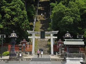 Entrance of Shiogama shrine