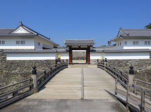 An entrance gate of Kajo Park