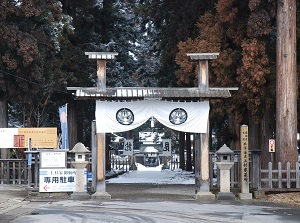 Entrance of Uesugi Family Grave