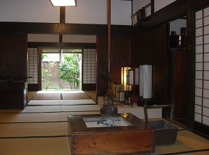 A Japanese room in Abumiya residence