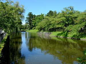 Moat of Tsuruoka Park