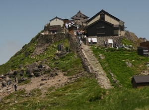 Gassan Shrine on the top